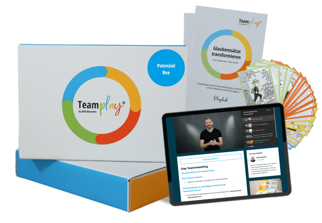 Karten, die Kinder spielerisch stärken: Team Play Potenzial Coach mit Rabatt
